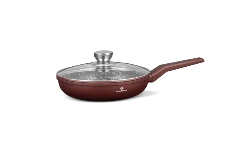 Tigaie Al Ceramic Cu Capac Sticlă 26x5.5Cm 2.2L Bl-4136 Cerastone